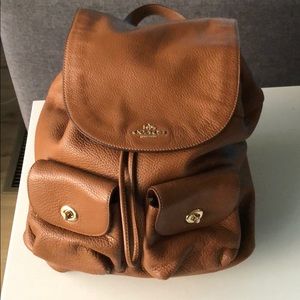 Coach Drawstring Backpack